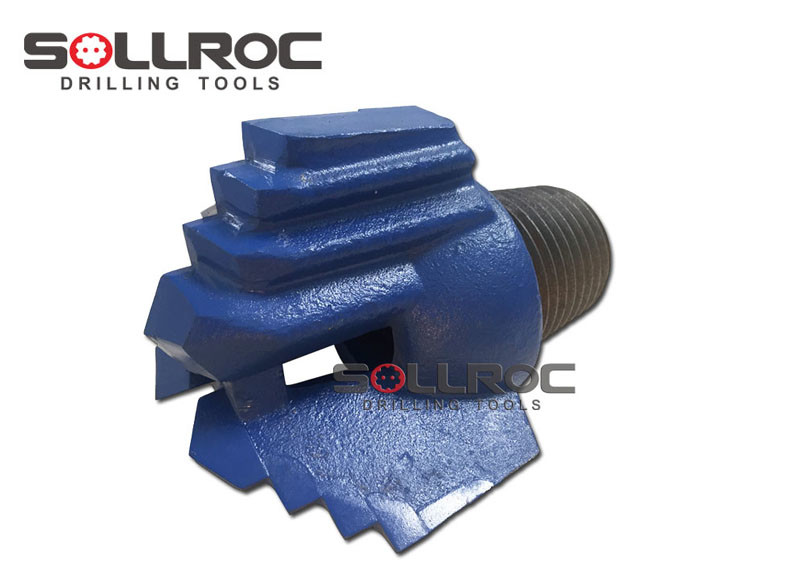 Chevron Step Drag Bit Carbide Blade Drag Bit 2 3/8"~6 5/8" API reg pin
