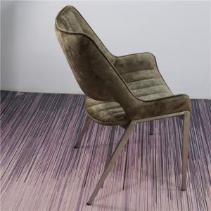China Restaurant 50.5x57x85.5cm Stainless Steel Dining Chairs wholesale