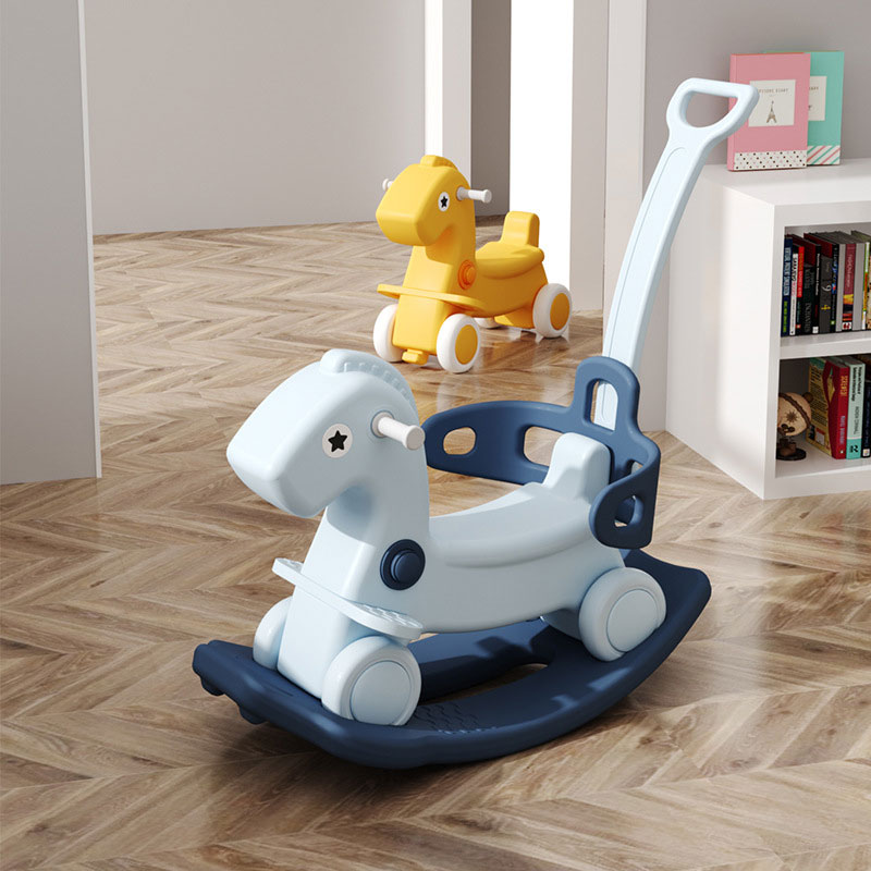 1-5 Year Olds Unisex PVC Rocking Horse Roller Coaster Fun and Exciting Toddler Playtime