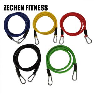 China 11pcs Resistance Loop Bands Set Fitness 1.2m Home Workout Tube Set With Handles wholesale