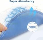 Reusable Incontinence Protection with Plain Woven Microfiber Washable Adult Bed