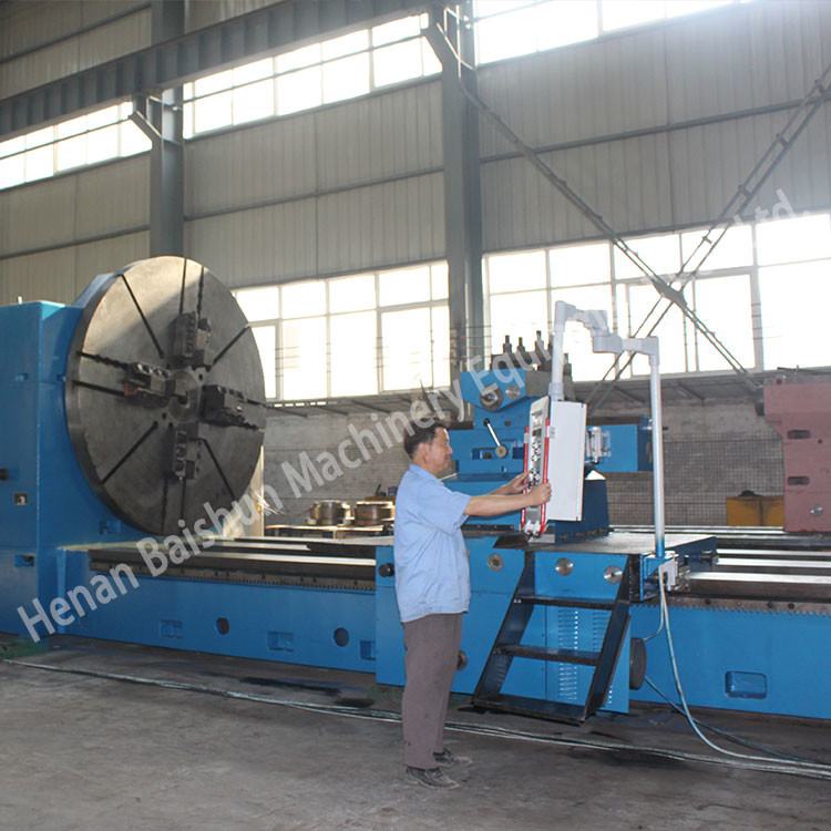 China Manual Heavy Duty Horizontal Lathe Torno Large Size Lathe Roll Turning Machine