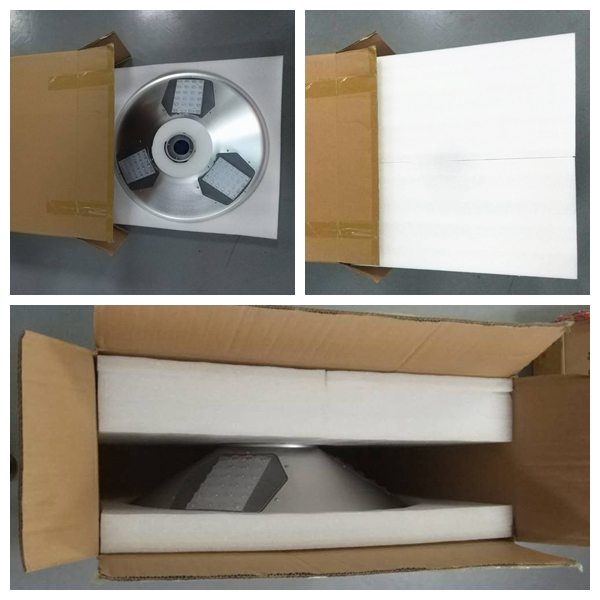 SMD2835 Ip65 Outdoor Solar UFO Light Aluminum PC SAA