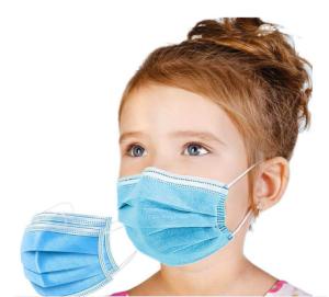 China Children'S Fiberglass Free Disposable Dust Mask wholesale
