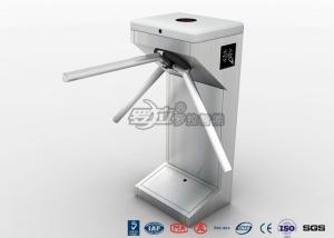 China Semi - Automatic Vertical Tripod Turnstile Entrance For Security System wholesale