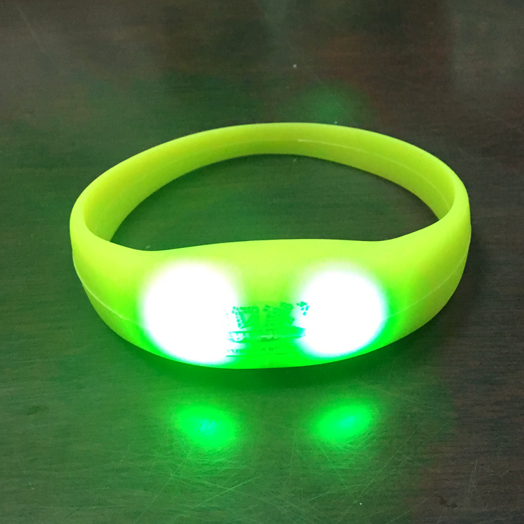 Glow Motion Lighted Rfid Silicone Wristband , Luces Concierto Rfid Bracelet For Events