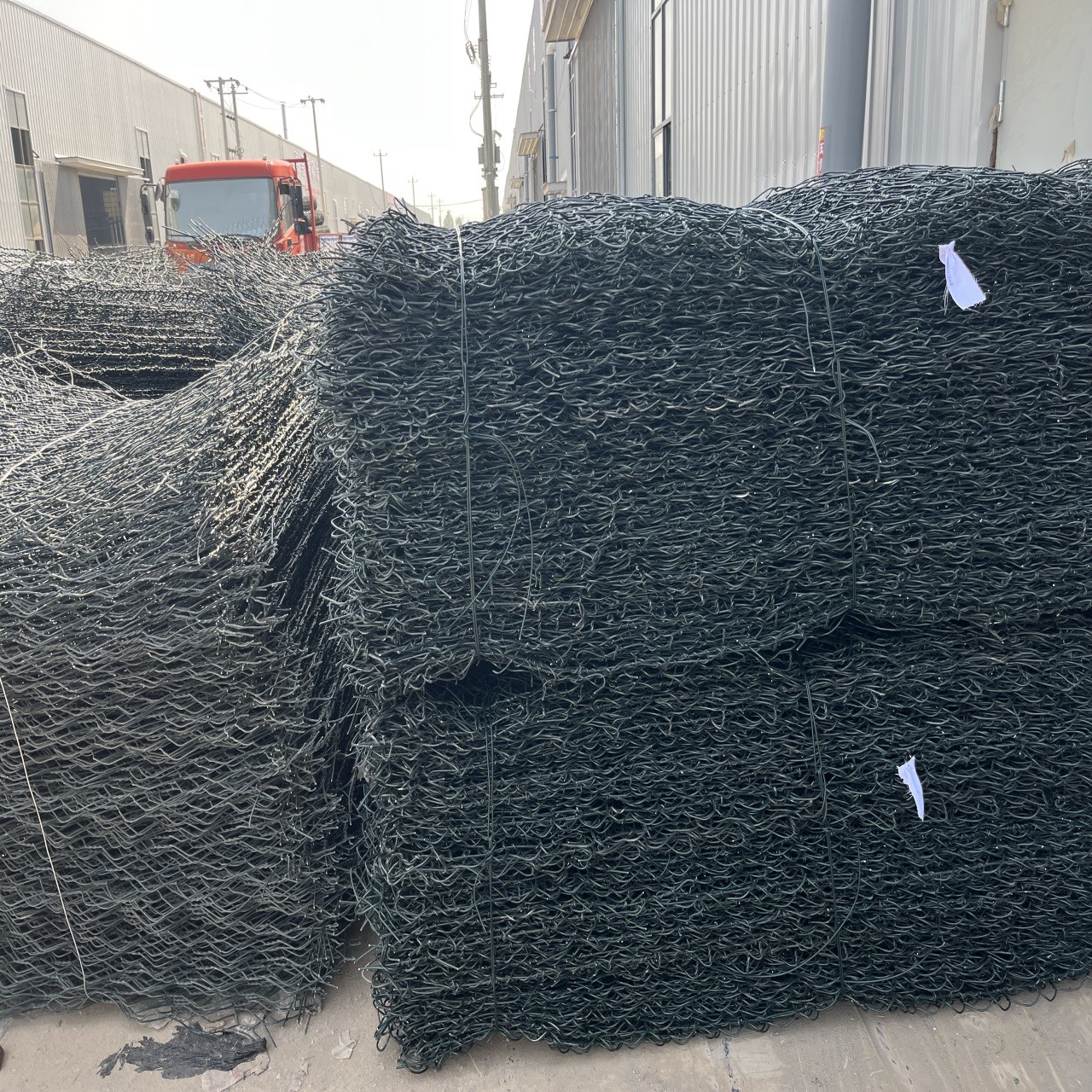 2m X 1m X 1m Easy To Install Gabion Box Wire Diameter 2.7mm