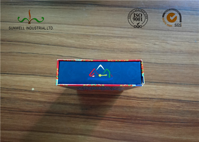 Classic Medicine Packaging Box CMYK Printing Embossing Vanishing On Top
