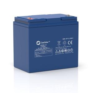 China Deep Cycle 12 Volt 50ah Gel Batteries Safety Valve Regulated wholesale
