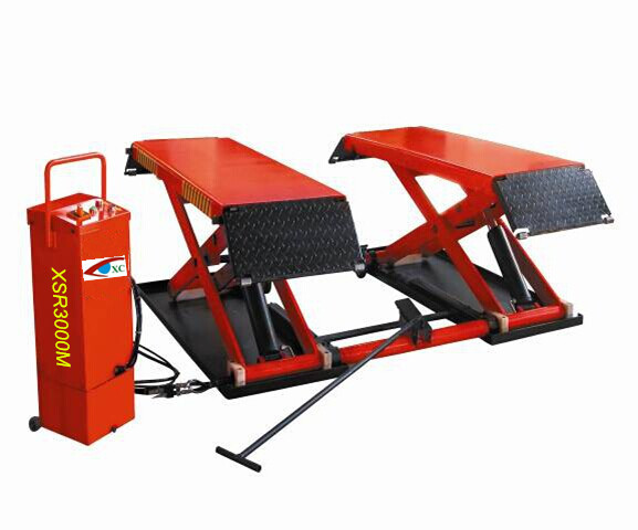 High Quality Hydraulic Movable Scissor Car Lifts Low Rise Mobile Scissor Car