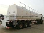 50Ton liquid Asphalt Tanker Semi-trailer with 2TBL45P BALTUR Heating and