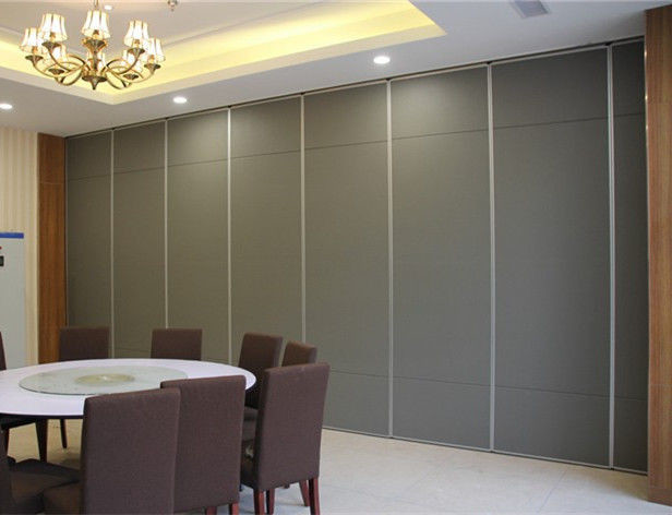 School Sliding Movable Partition Walls Folding Doors For Classrooms
