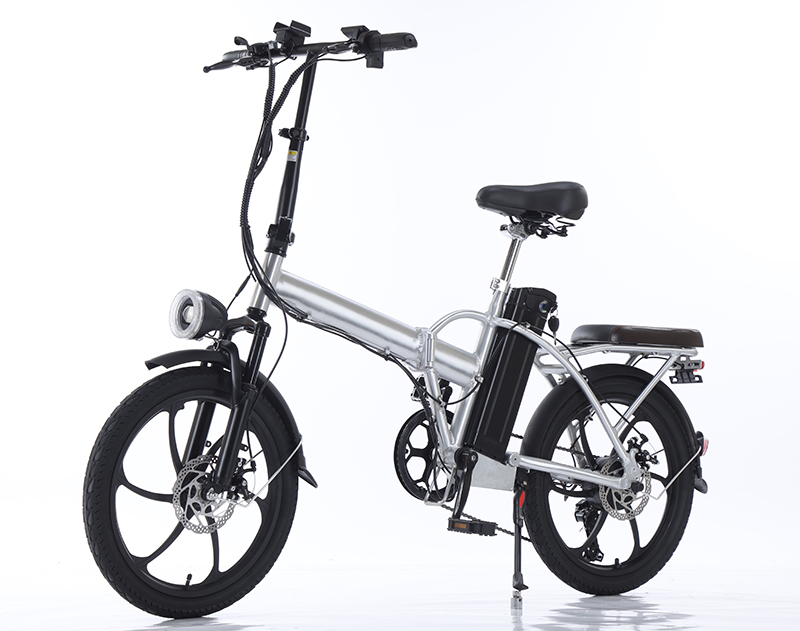 Foldable E-Bike Hub Motors and SHIMANO Gear Kit GOMID Electric Folding Bike 500W 21Ah for Smooth City Commuting
