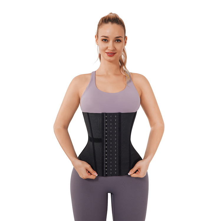 HEXIN Custom Logo Private Label Latex Waist Trainer Wrap for Slimming and Firm Control