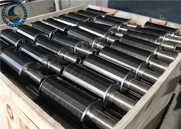 Continuous Slot Water Filter Nozzles Johnson Profile Wire Screen Stainless Steel