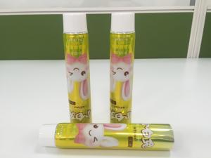 China Silver Safety 50ml Laminated Toothpaste Tube Packaging For Children / Kids wholesale