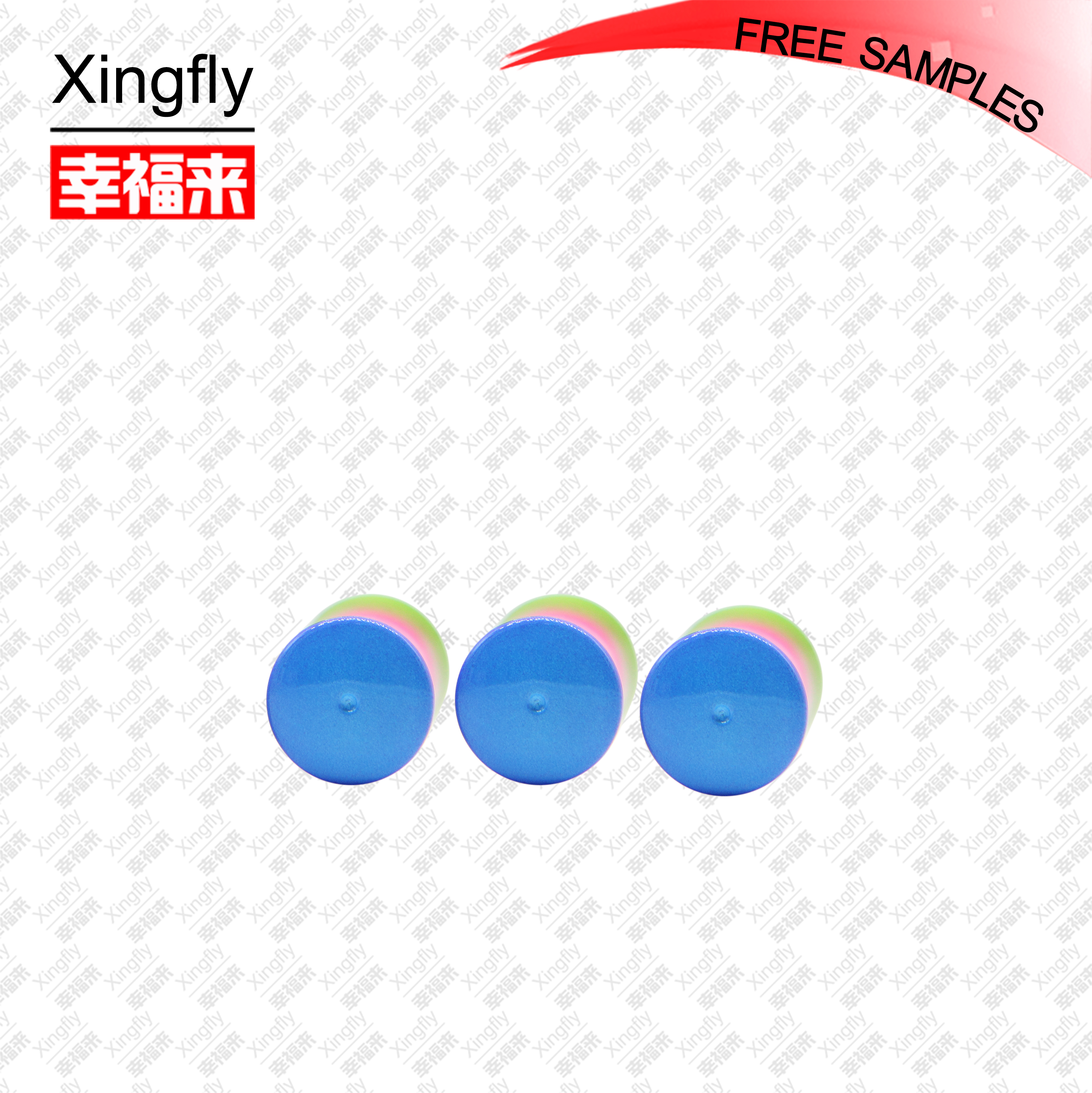 Xingfly Nail Polish Cap hot stamping Logo Plastic Material