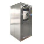 SS 201 Air Shower Room Single Sided Blowers 380V 220V With Swing Door
