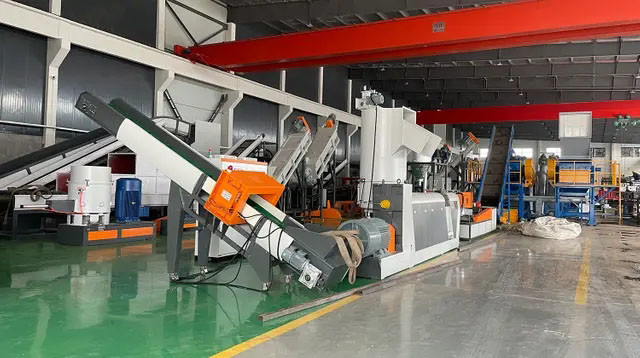 Plastic Film Bag Polypropylene PP Recycling Plant Ldpe Washing Plant Machine