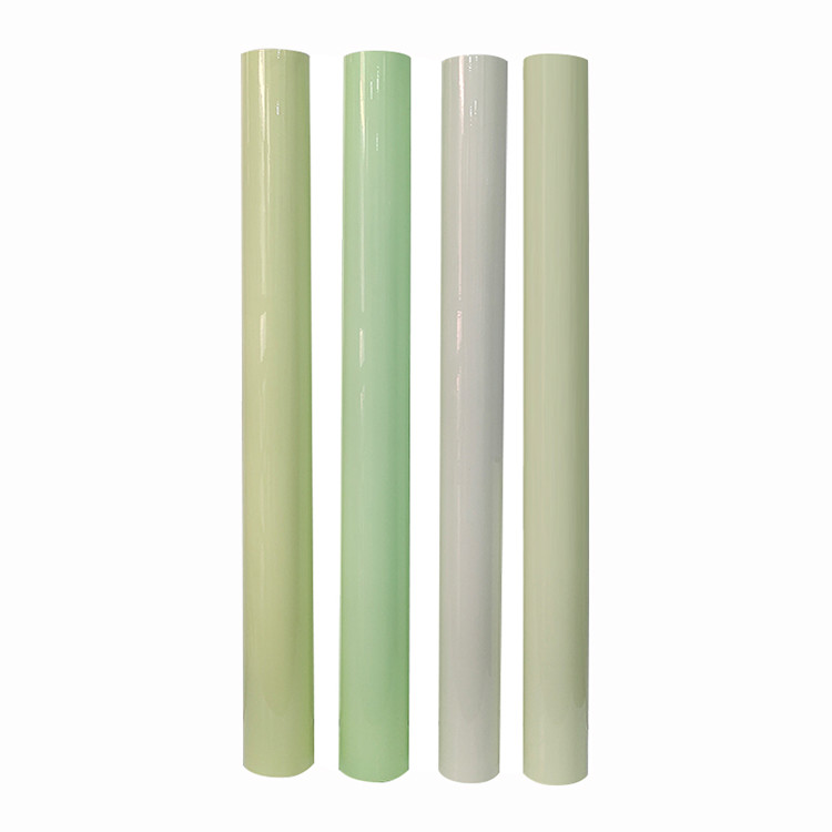 OEM Green Photoluminescent Glow In The Dark Sticker Vinyl Adhesive Film