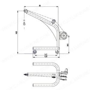 China Pneumatic Travelling Crane wholesale