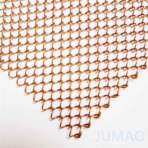 China ODM Gold Mesh Curtains Metal Drapes For Hotel Club wholesale