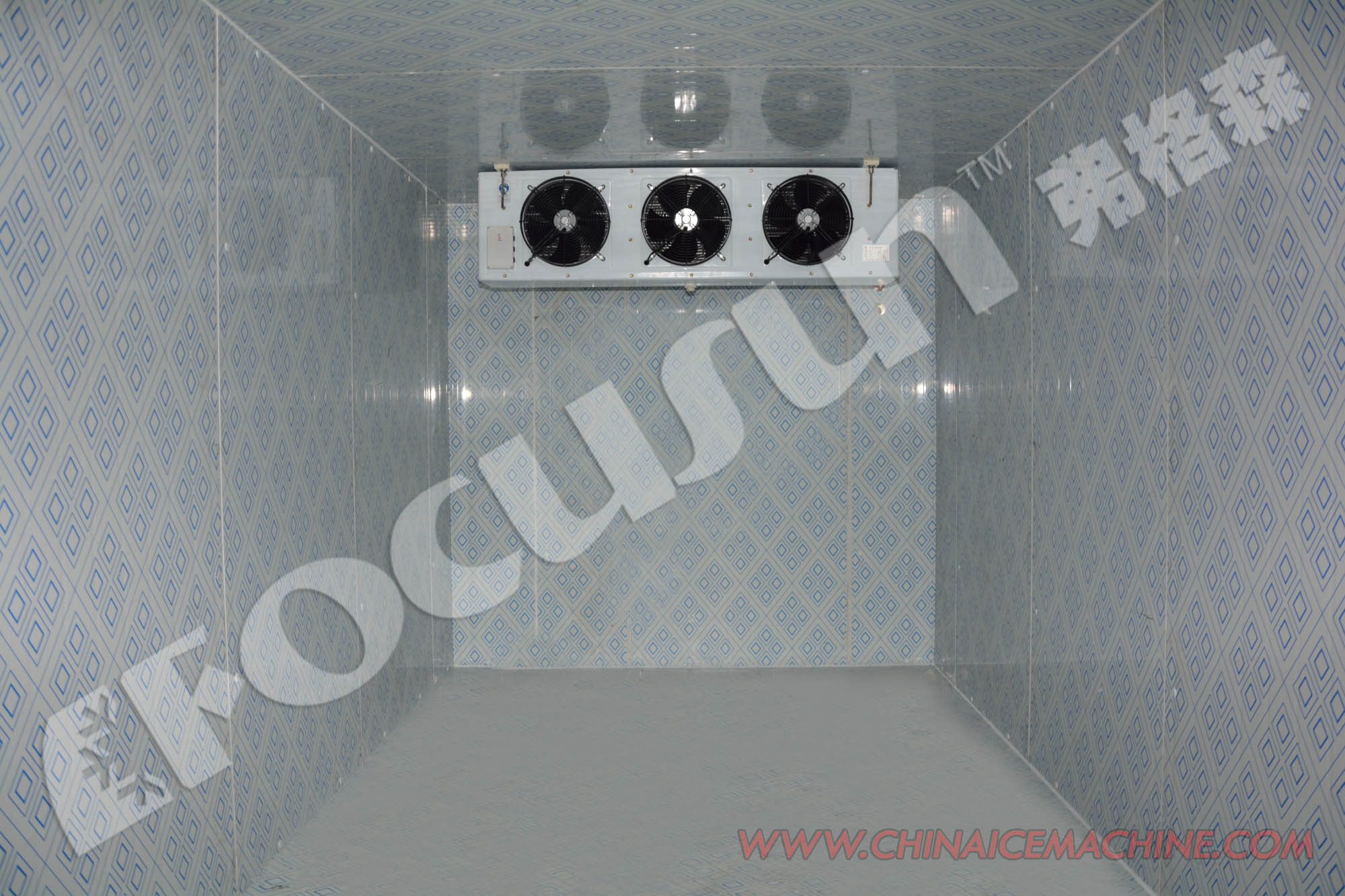 Containerized Cold Room with Lead-Acid Battery Solar Power Panel and Video Inspection