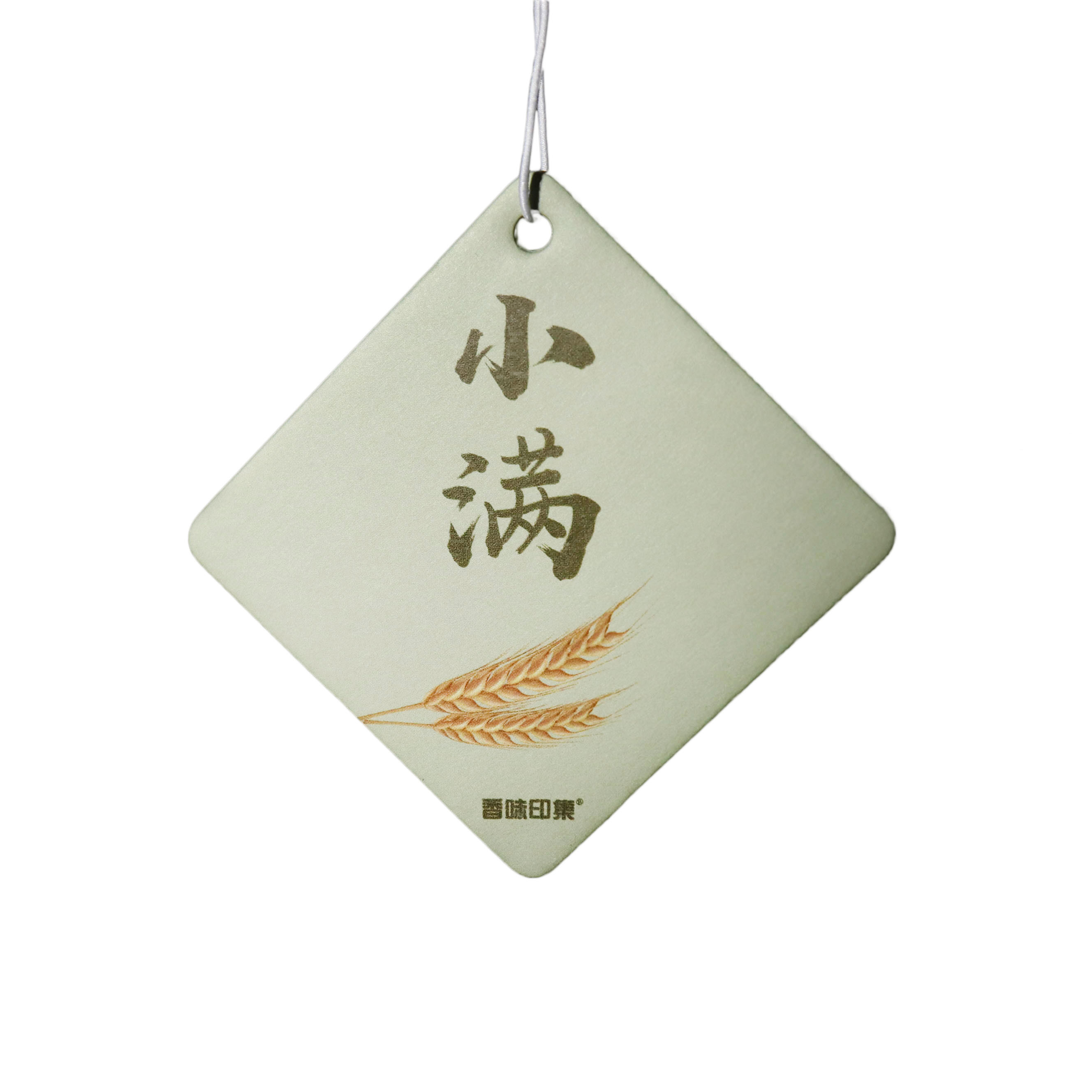Eco Friendly Hanging Paper Air Freshener Both Sides Printing