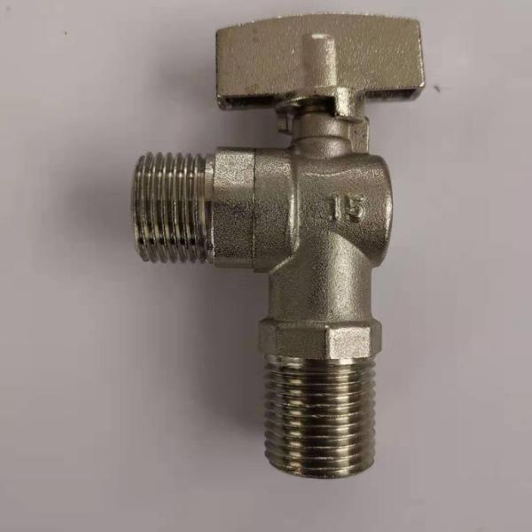 Quality Bidirectional Npt Brass Angle Valve Female Threaded Connection for sale