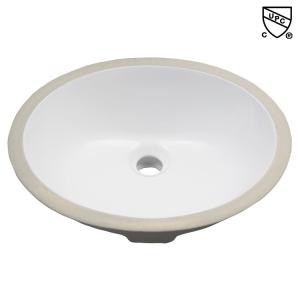 China 20 Inch American Standard Ovalyn Undermount Bathroom Sink In White wholesale