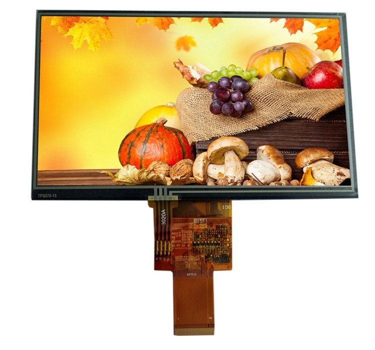 7 inch 800x480 Resistive Touch Screen Display 40 Pin Industrial Touch Screen Panel