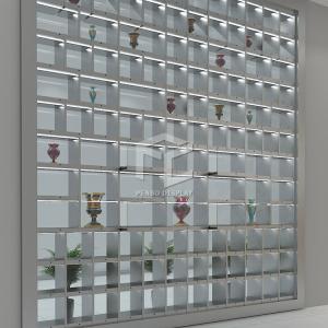 China 16mm Thick MDF Museum Wall Display Cases 6000mm High Wooden Museum Display Cases wholesale