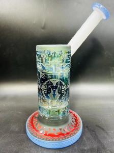 China Colorful Glass Hookah Smoking Pipe 6Inch Shisha Bong Water Pipe wholesale