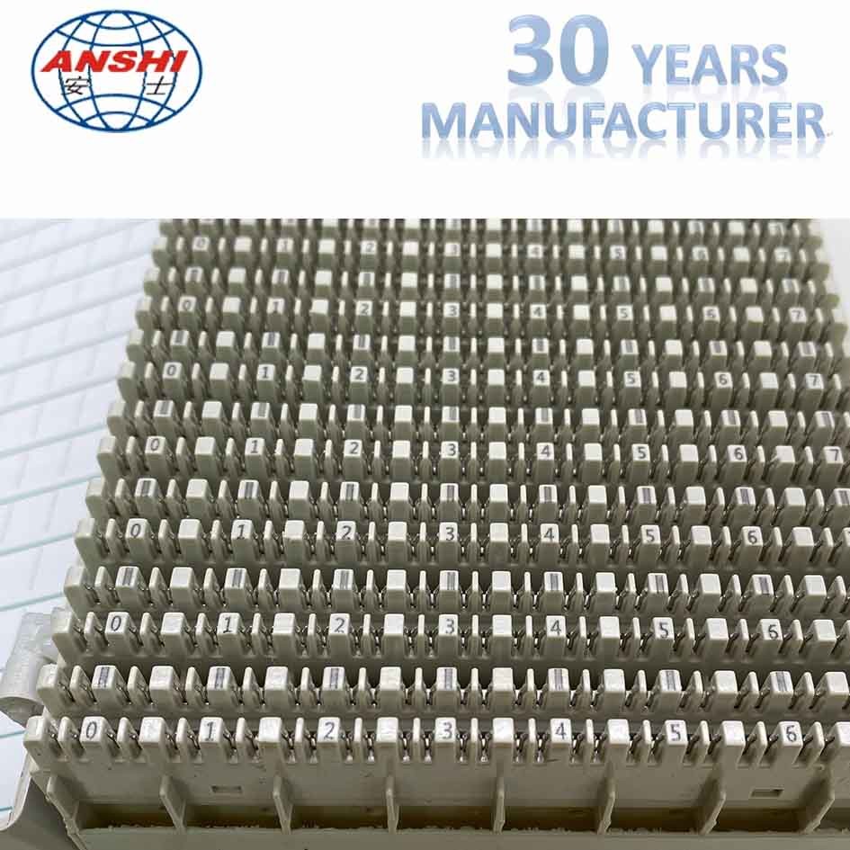 128 Pairs Main Distribution Frame MDF Terminal Block For Inside Terminal
