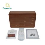 Azan Clock Islamic Wood Remote Control Quran Speaker Lamp
