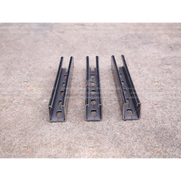 Automatic Solar Pillar Channel Roll Forming Machine 40m/Min