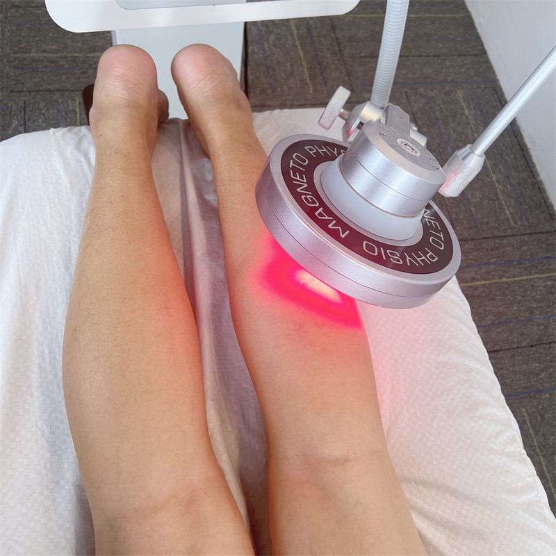 Super Transduction Muscle Pain Relief Electromagnetic Physio With 808 Diode Laser