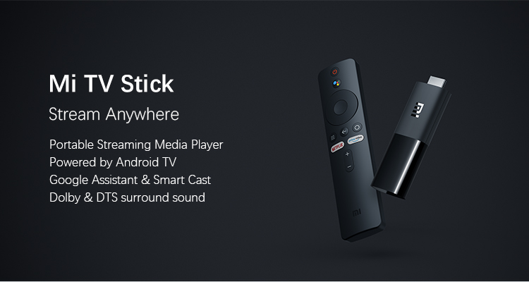 Xiaomi Mi TV Stick 1080P Android 9.0 with Assistant Android TV Stick