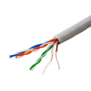 China UTP CCA 0.57mm 23AWG 305m/Roll CAT6 Ethernet Cable wholesale