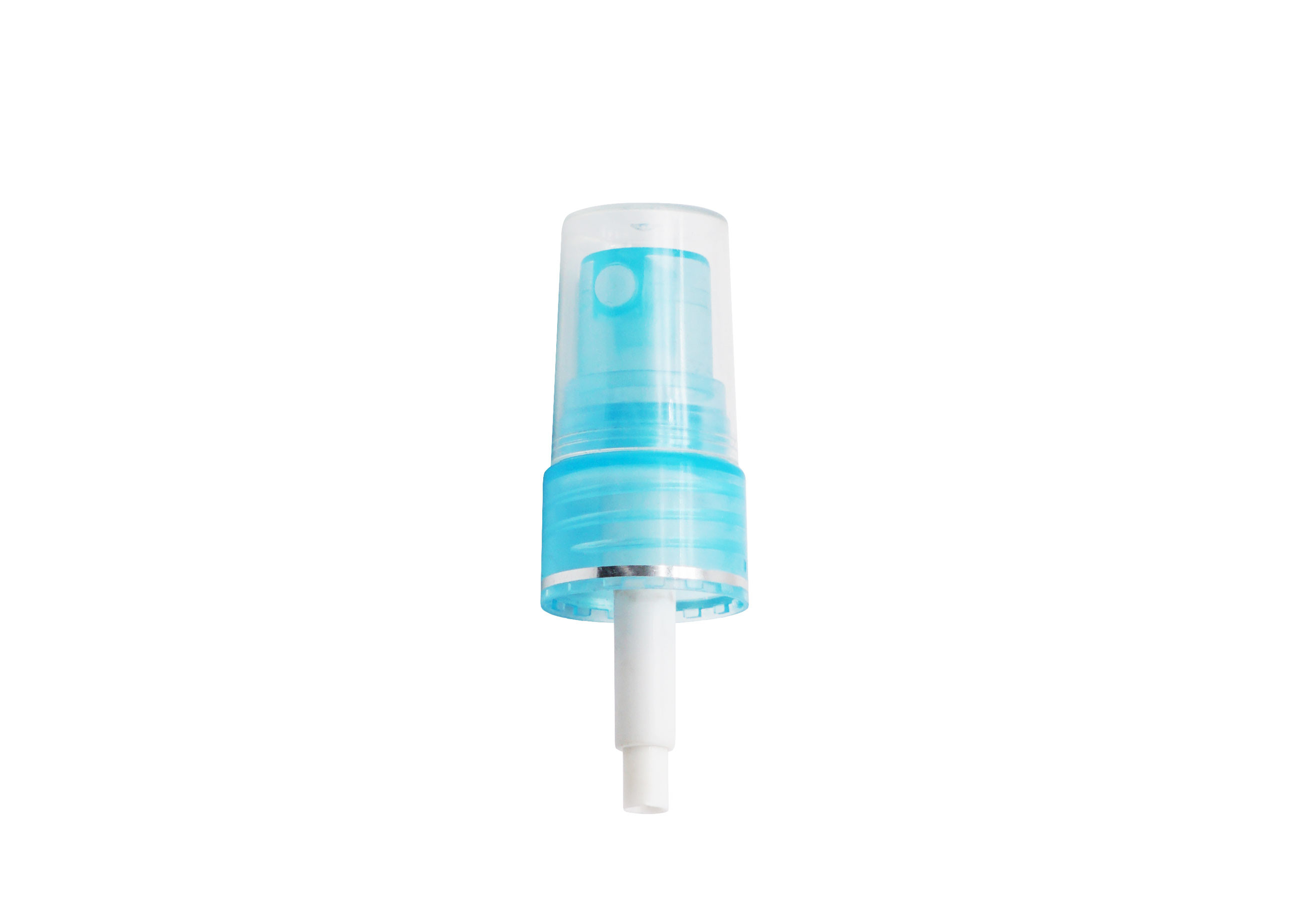 Screw 20mm Plastic Fine Mist Sprayer With Bamboo Collar For Bottles
