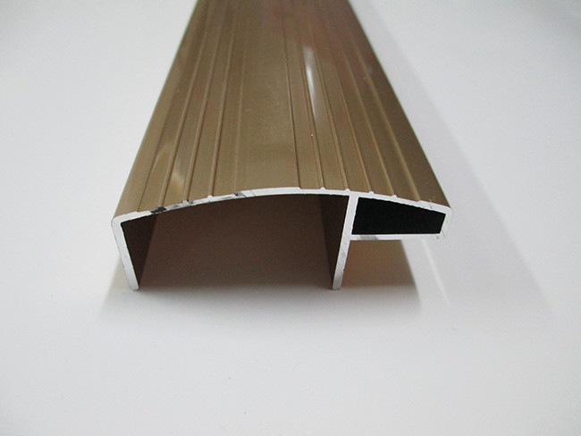 Shinning Golden Electrophoresis Aluminum Kitchen Profile Upmarket Customized