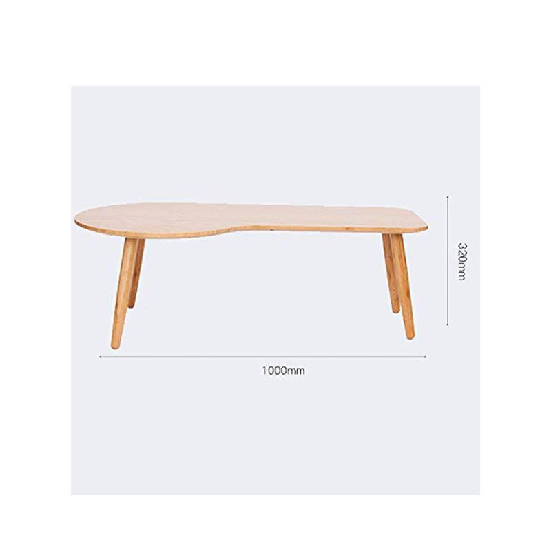 Multifunctional Portable Outdoor Bamboo Wood Coffee Table For Office