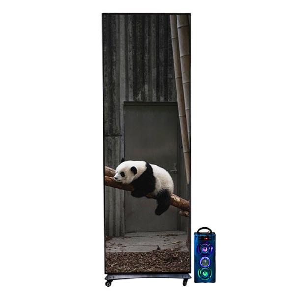 1200 nits 45mm Mirror Led Poster Video Display 3 Years Warranty For Car