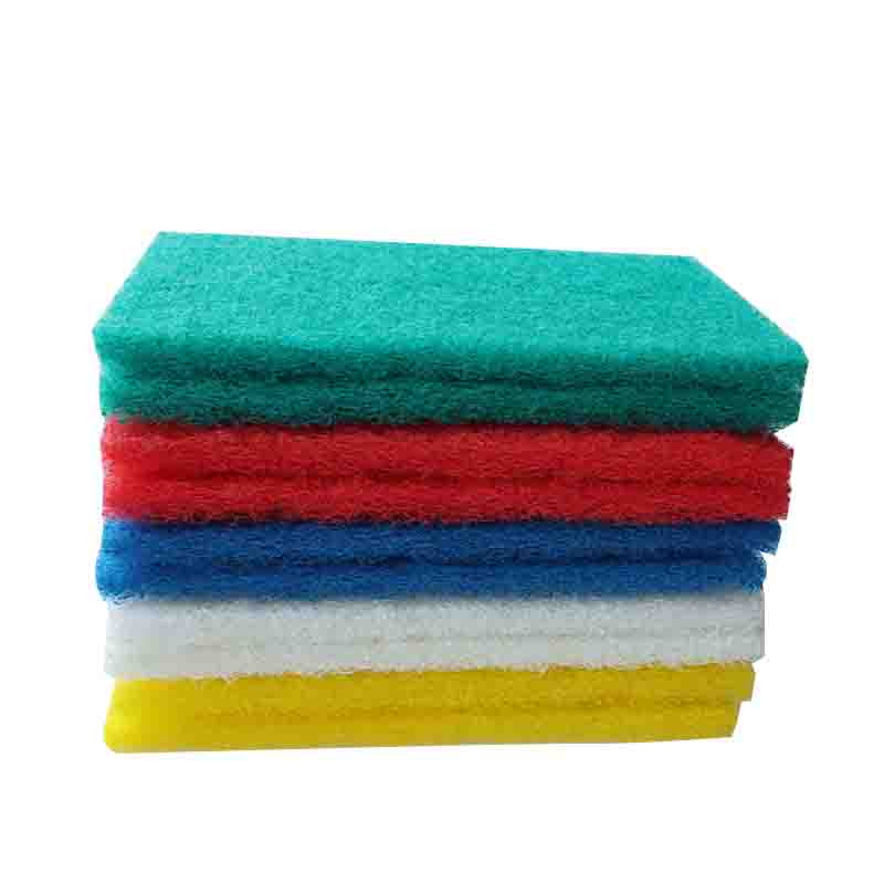 Fiber Nylon Scrub Pad High Efficiency Industrial Scouring Pads Environmental Friendly