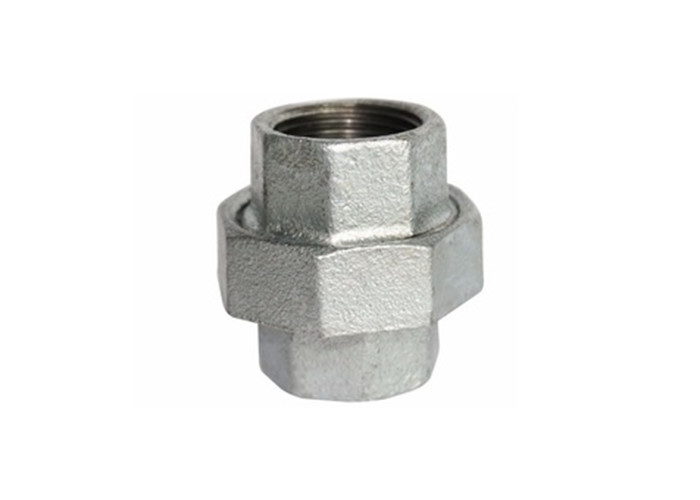En 10242 Plumbing Pipe Fittings , 3 4 Pipe Union Threaded Pipe Coupler Wearable