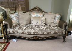 China Classic Set Luxury Wooden Sofa set wholesale