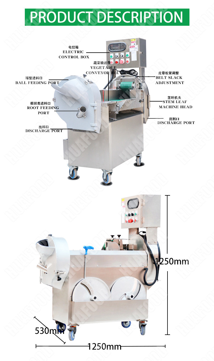 Automatic Fruit And Vegetable Cutter Cassava Potato Chips Slicer
