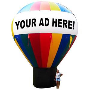 China 6mH Promotional Inflatable Ground Balloon, Cheap Inflatable Advertising Balloons wholesale
