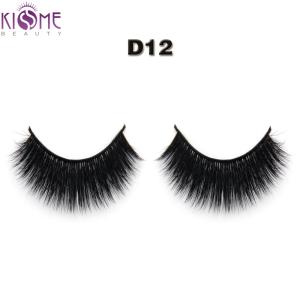 China Long Thick Synthetic False Eyelashes Volume Dramatic 3d Silk Eyelashes wholesale