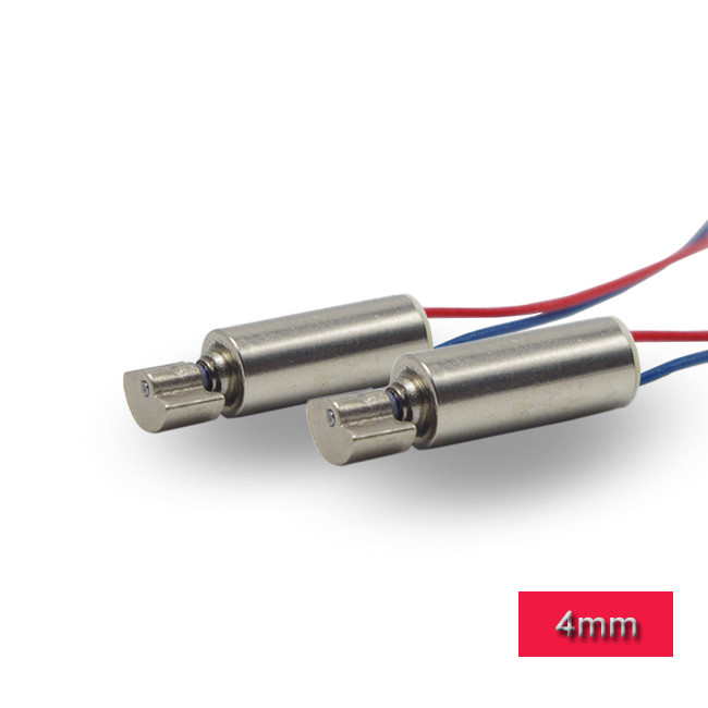 4mm 1.5v 3v Mini Vibration Motor , Coreless Vibration Motor For Sports Watch